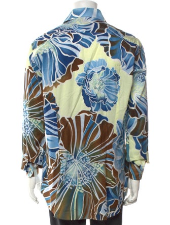 Etro Printed Long Sleeve Shirt