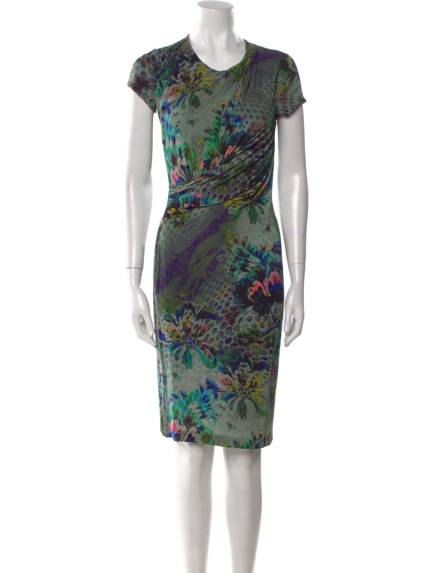 Etro Printed Knee-Length Dress