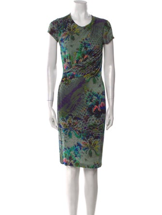 Etro Printed Knee-Length Dress
