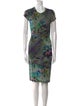 Etro Printed Knee-Length Dress