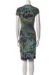 Etro Printed Knee-Length Dress