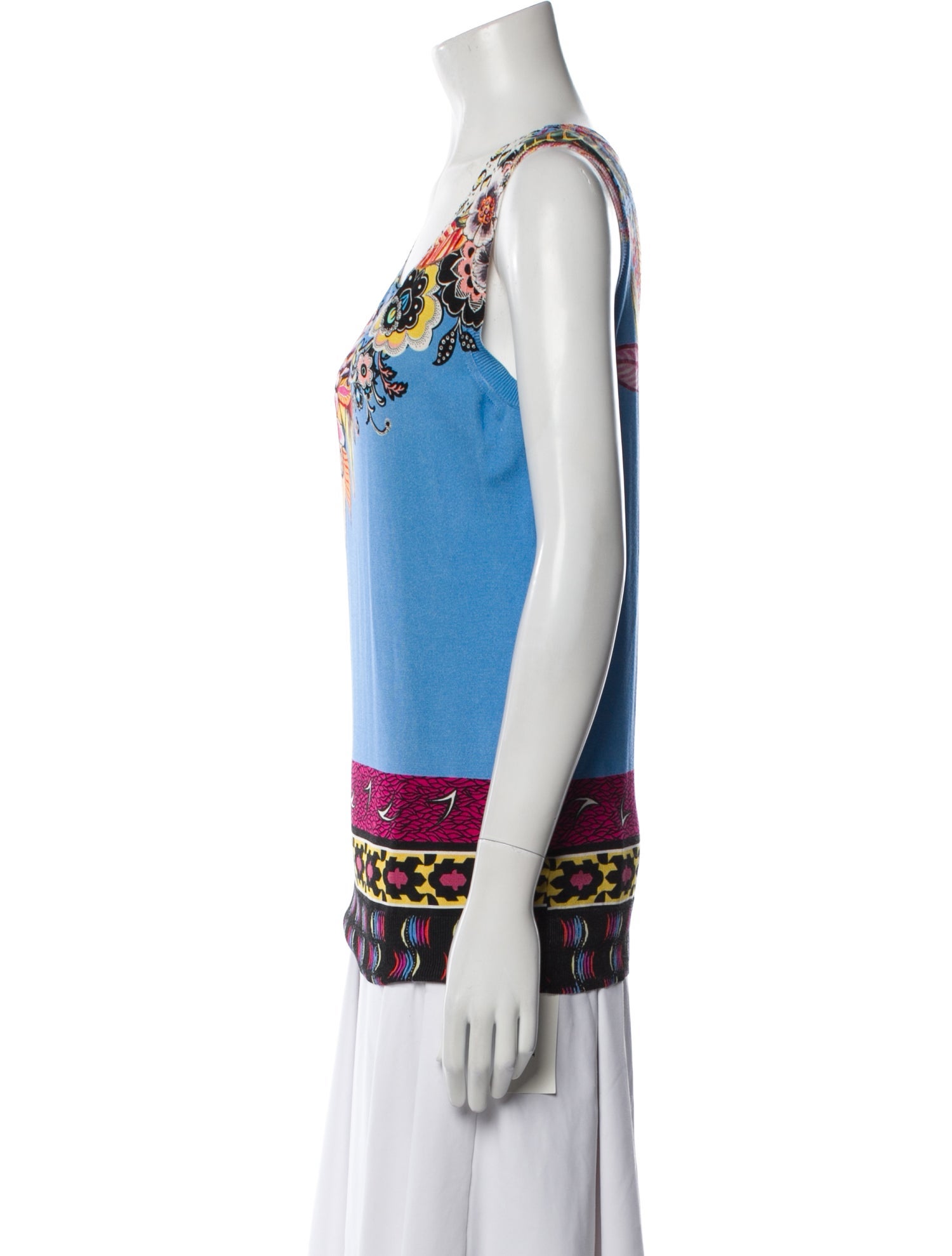 Etro Silk Printed Sweater