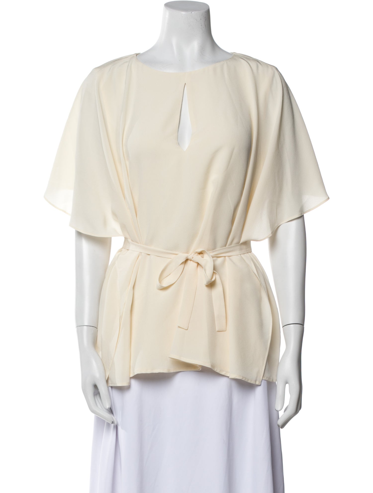 Etro Silk Scoop Neck Blouse