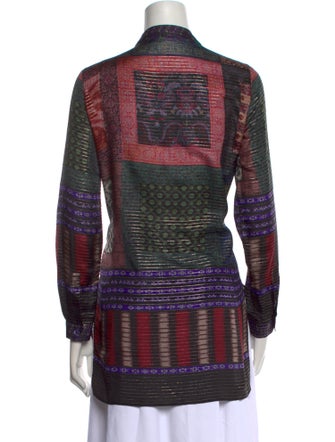 Etro Silk Printed Tunic