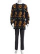 Etro Wool Floral Print Pullover