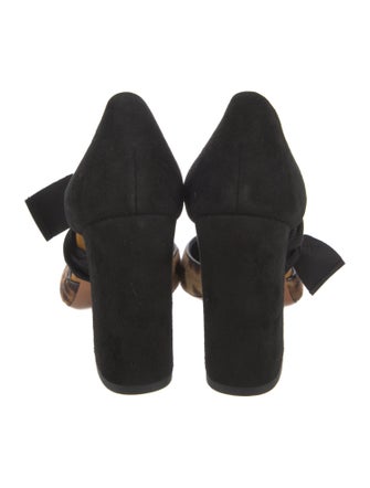 Etro Ponyhair Animal Print D'Orsay Pumps