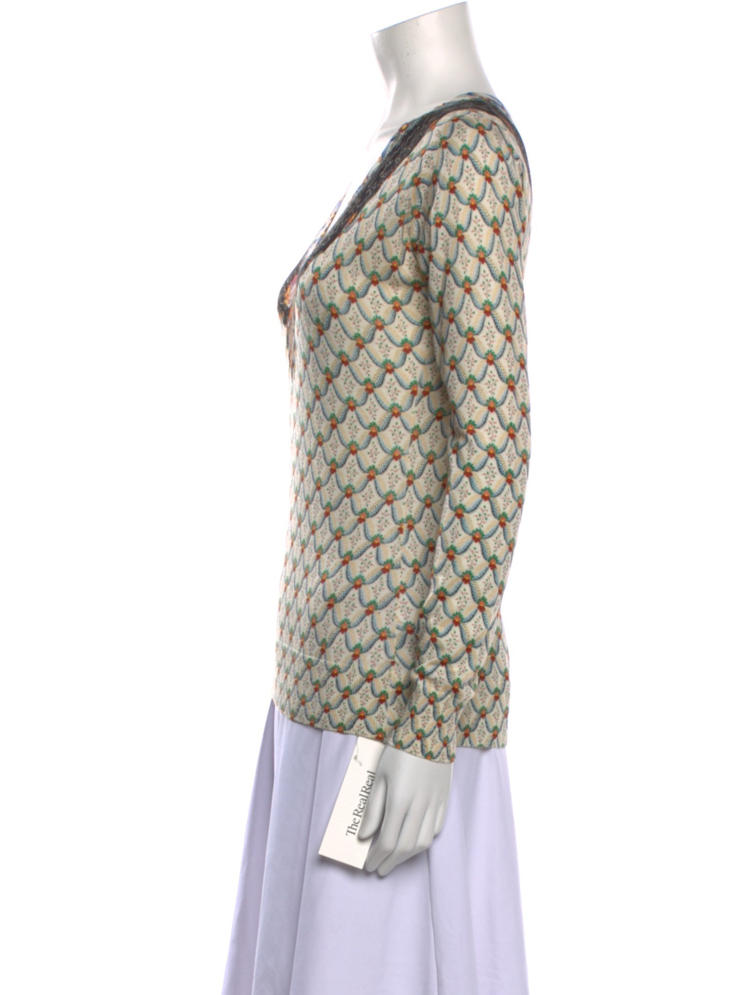 Etro Silk Printed Sweater