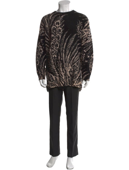Etro Wool Graphic Print Pullover