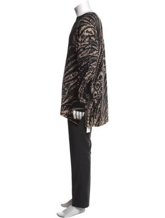 Etro Wool Graphic Print Pullover