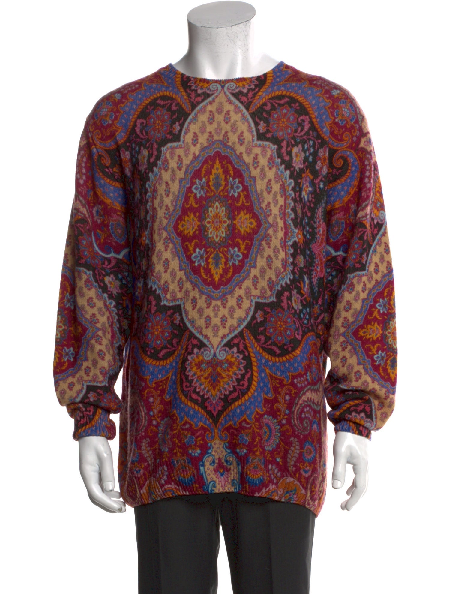 Etro Wool Printed Pullover