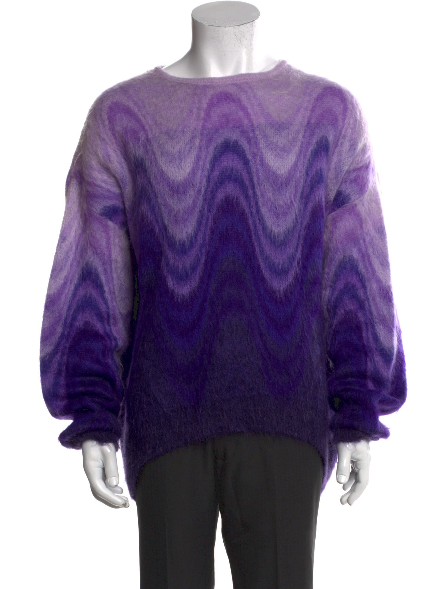 Etro Colorblock Pattern Crew Neck Pullover