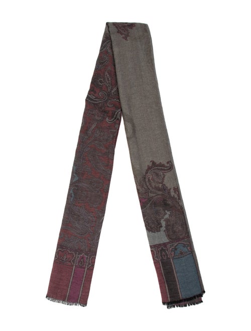 Etro Cashmere Printed Scarf