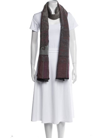 Etro Cashmere Printed Scarf