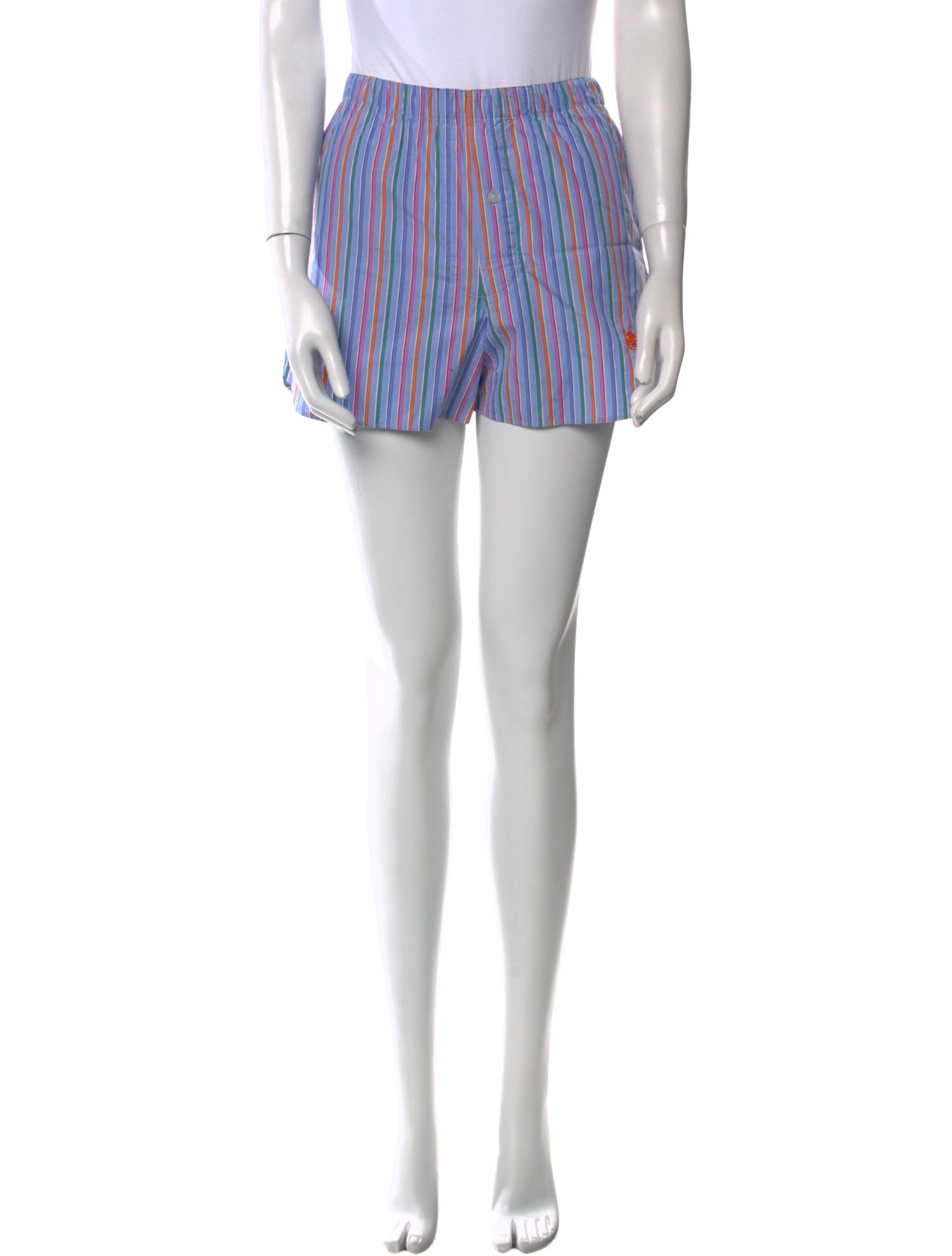 Etro Striped Mini Shorts