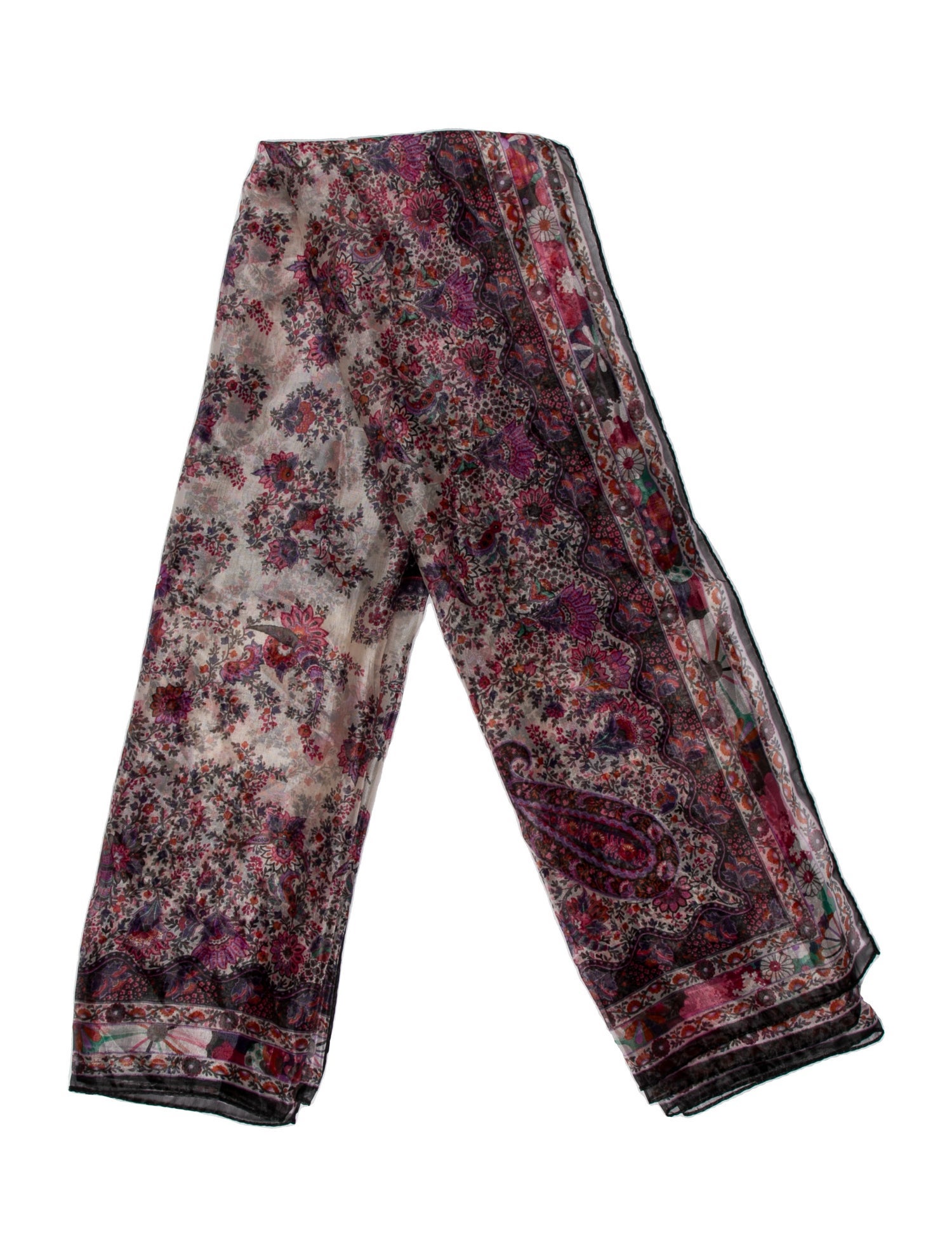 Etro Paisley Print Scarf w/ Tags