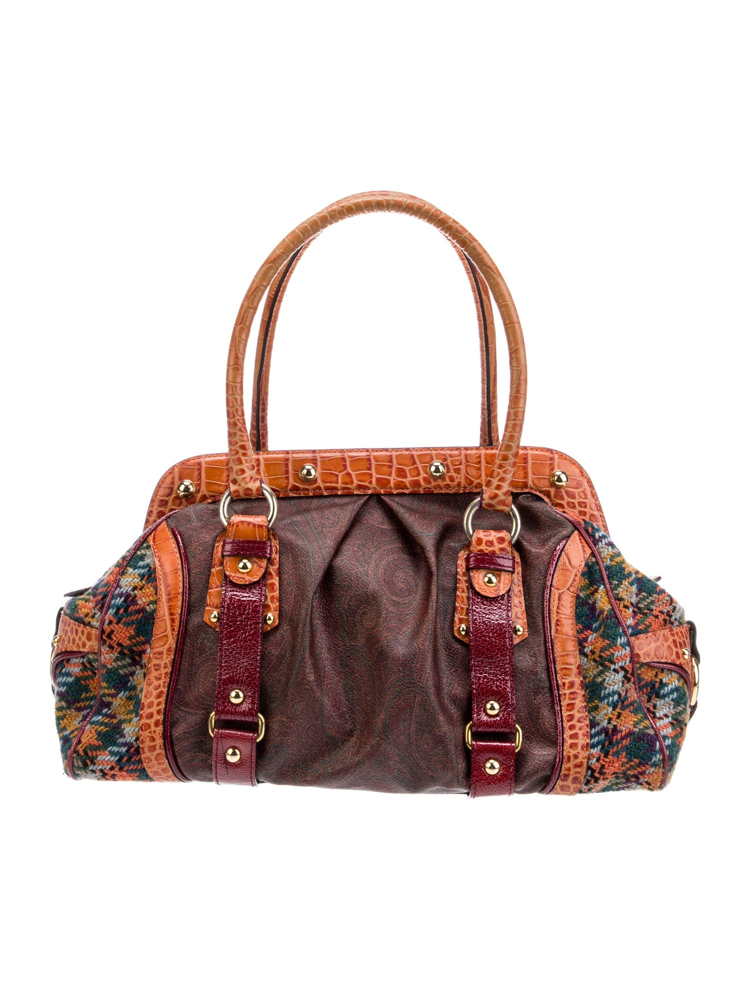 Etro Leather Shoulder Bag