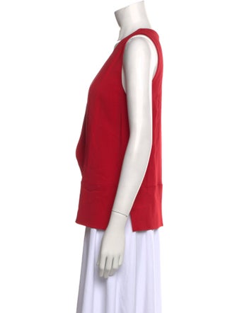 Etro Silk Scoop Neck Top