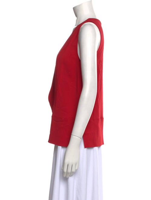 Etro Silk Scoop Neck Top