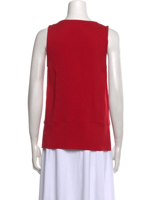 Etro Silk Scoop Neck Top