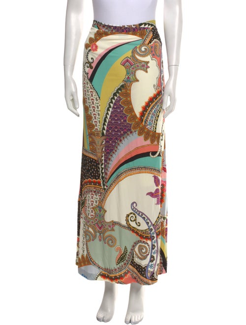 Etro Printed Midi Length Skirt