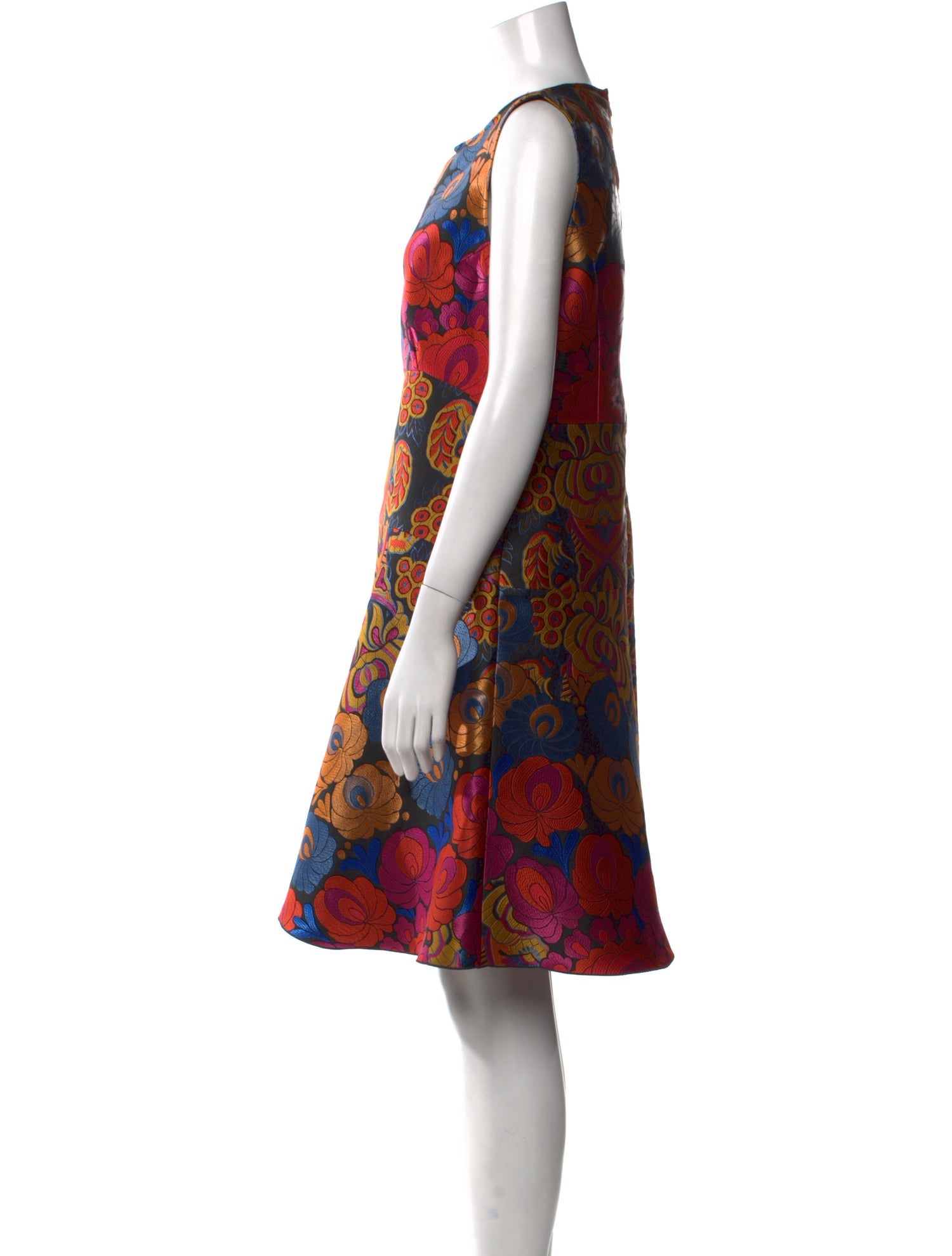Etro Printed Knee-Length Dress
