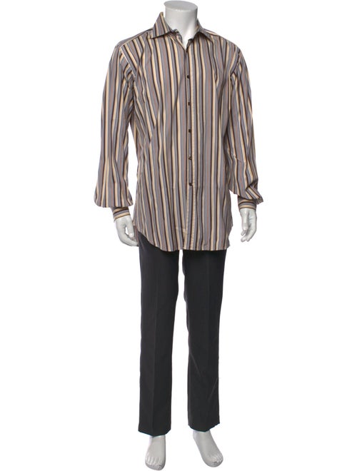 Etro Striped Long Sleeve Shirt