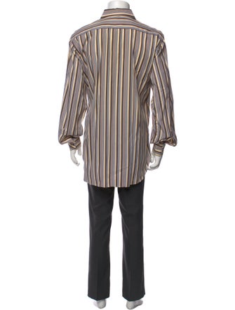 Etro Striped Long Sleeve Shirt