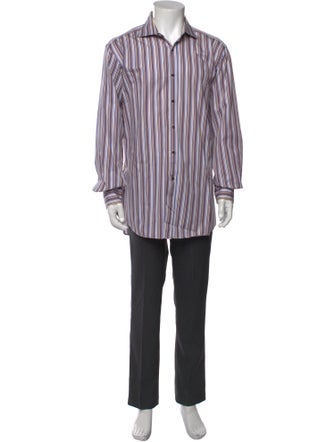 Etro Striped Long Sleeve Shirt