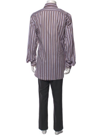 Etro Striped Long Sleeve Shirt