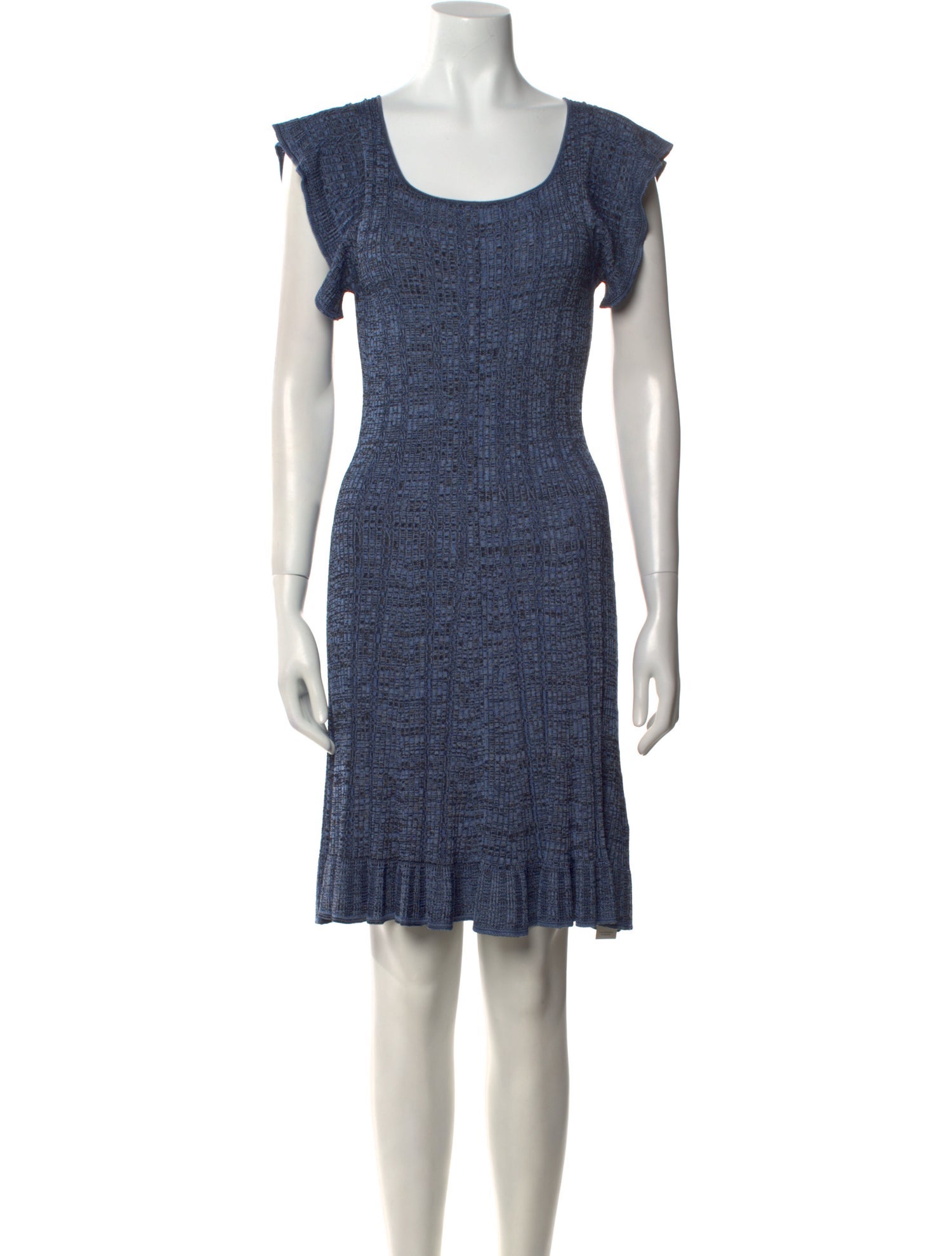 Etro Scoop Neck Knee-Length Dress