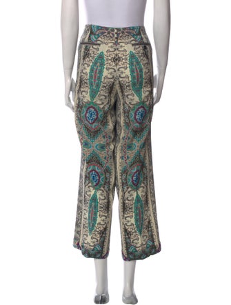 Etro Wool Wide Leg Pants