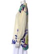Etro Silk Floral Print Button-Up Top