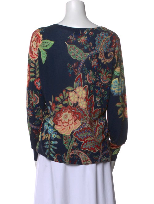 Etro Silk Paisley Print Blouse
