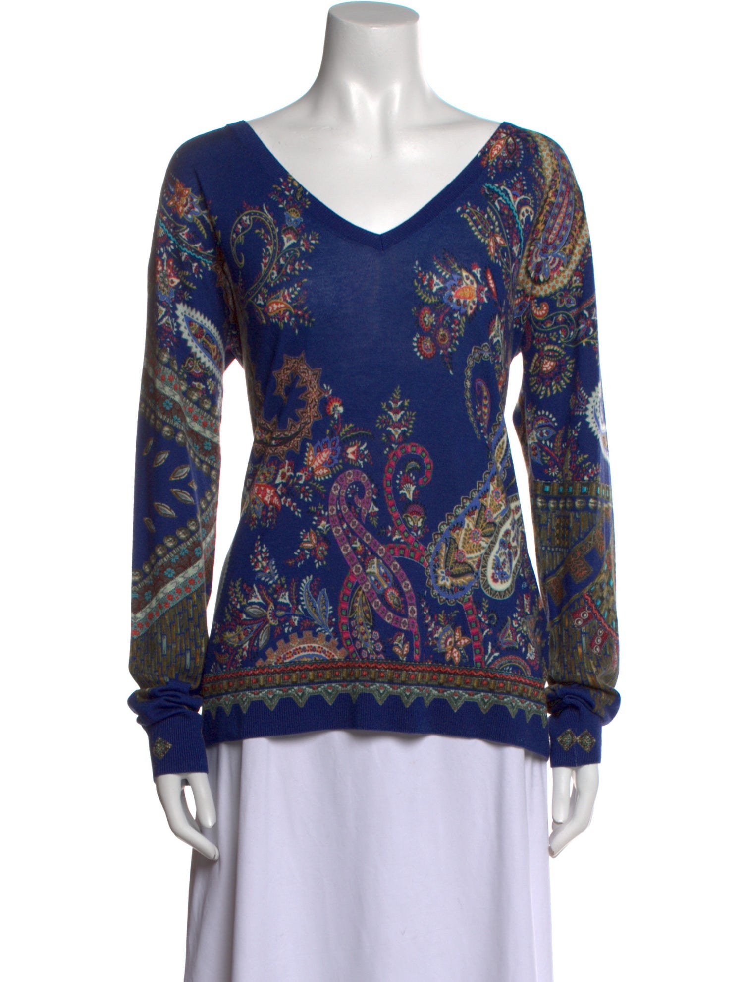 Etro Silk Paisley Print Tunic