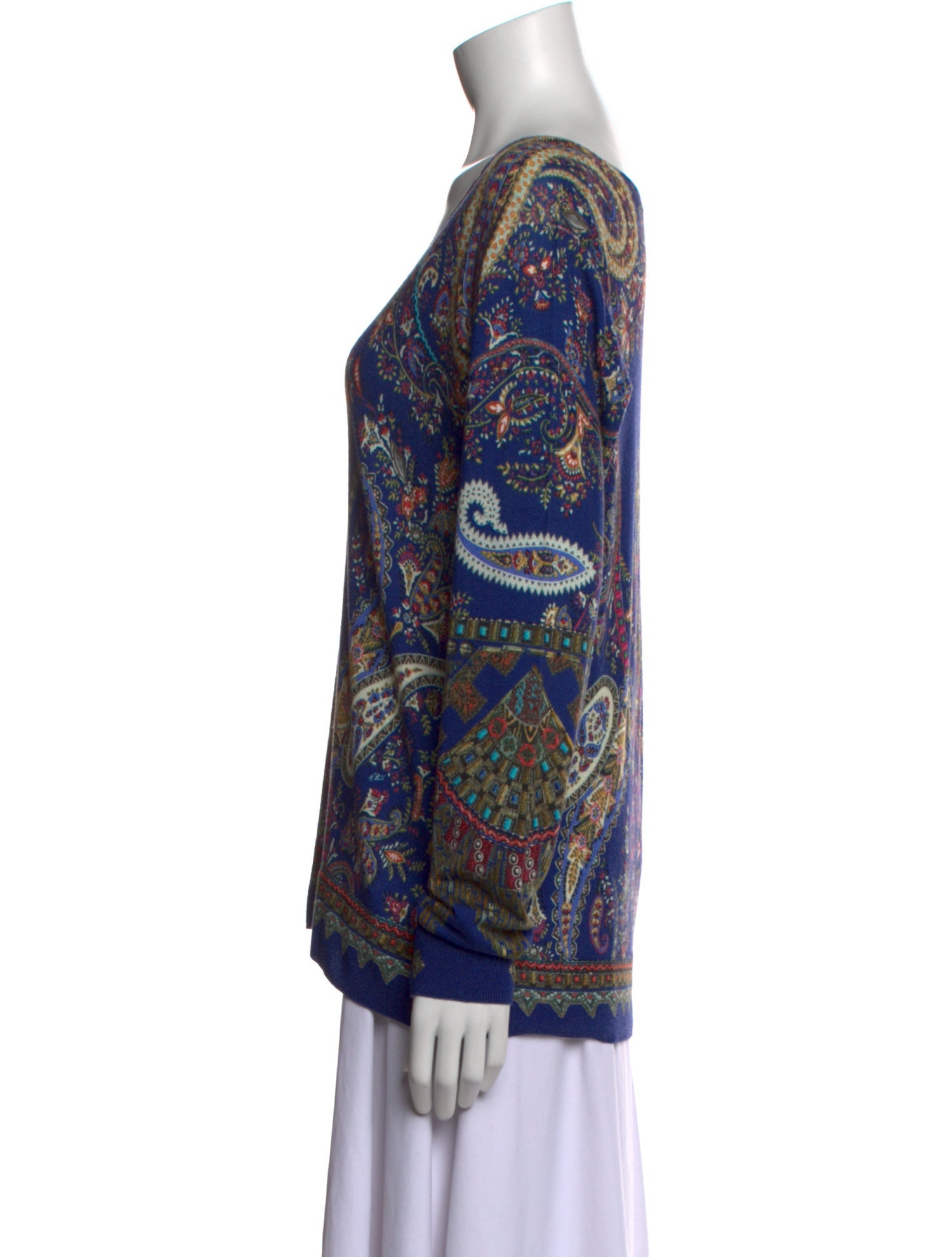 Etro Silk Paisley Print Tunic