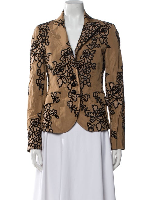 Etro Floral Print Blazer