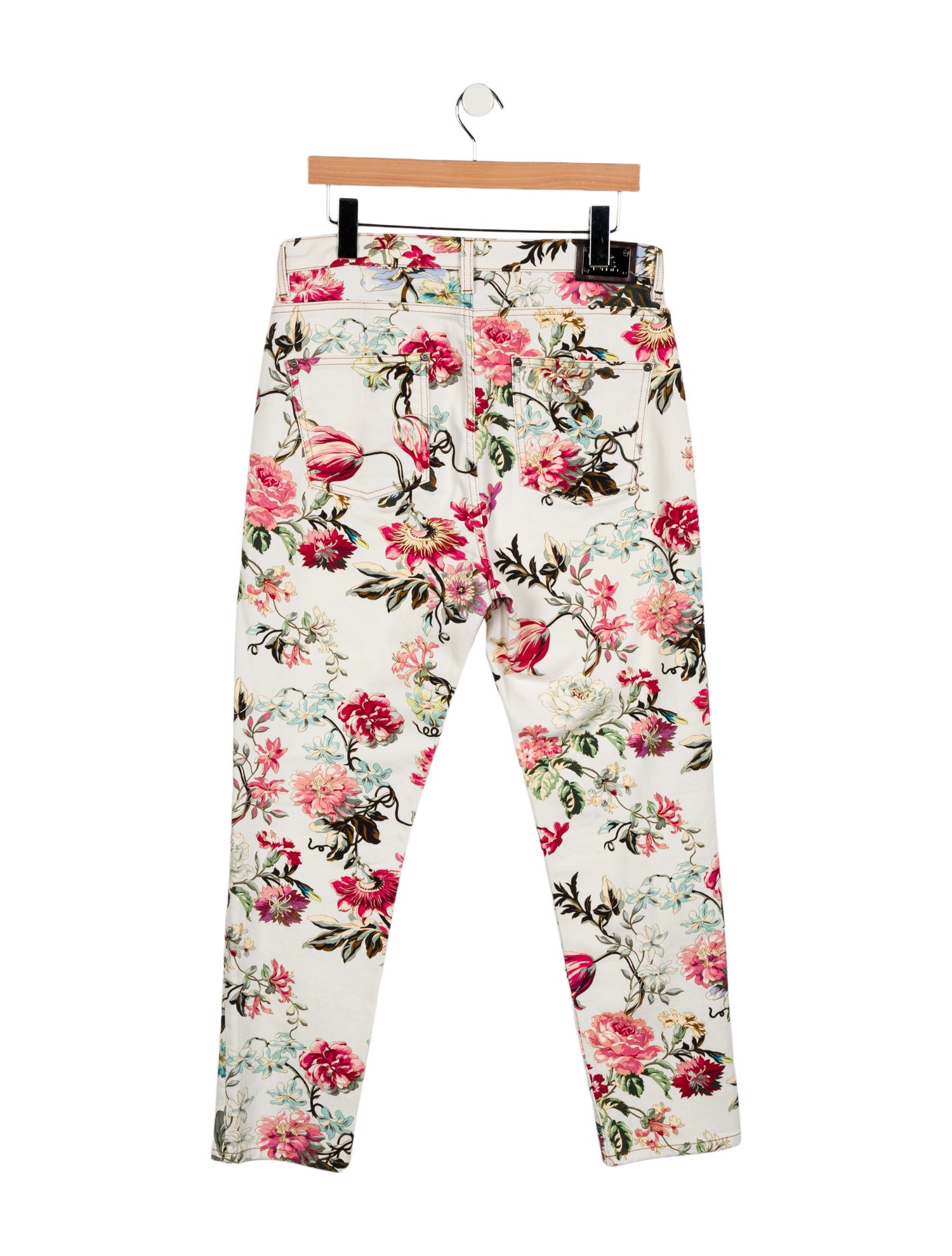 Etro High-Rise Straight Leg Jeans