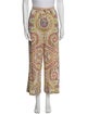 Etro Paisley Print Wide Leg Pants