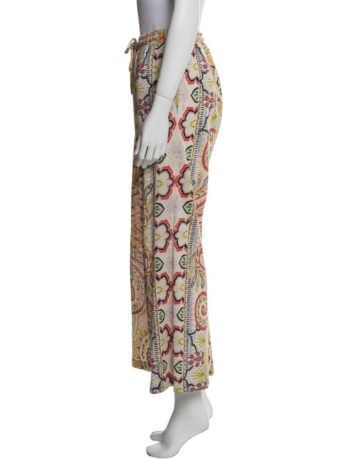 Etro Paisley Print Wide Leg Pants