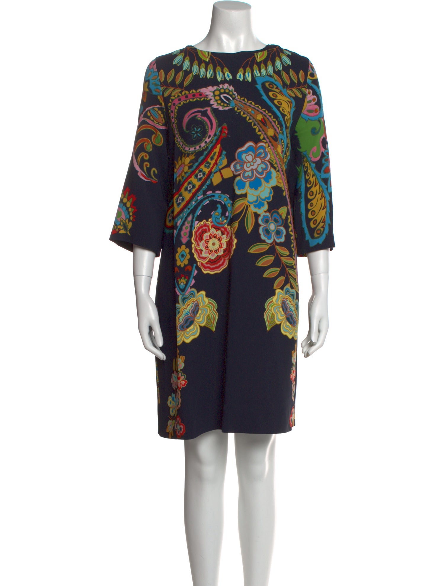 Etro Printed Knee-Length Dress