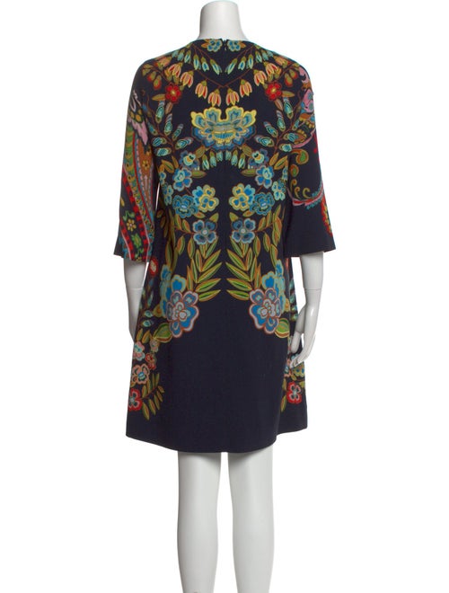 Etro Printed Knee-Length Dress