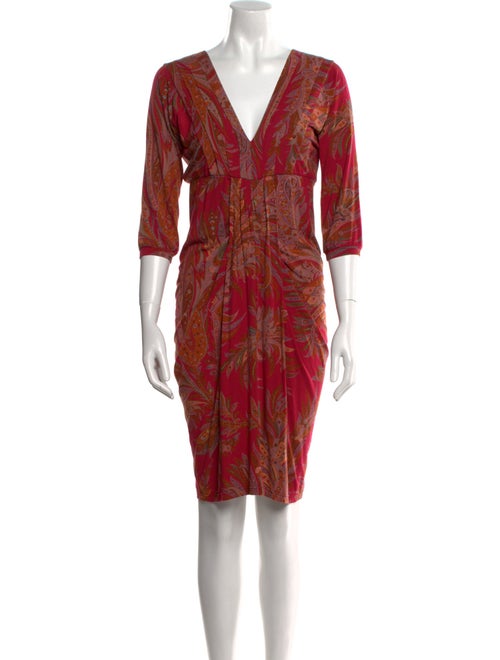 Etro Printed Mini Dress