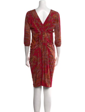 Etro Printed Mini Dress