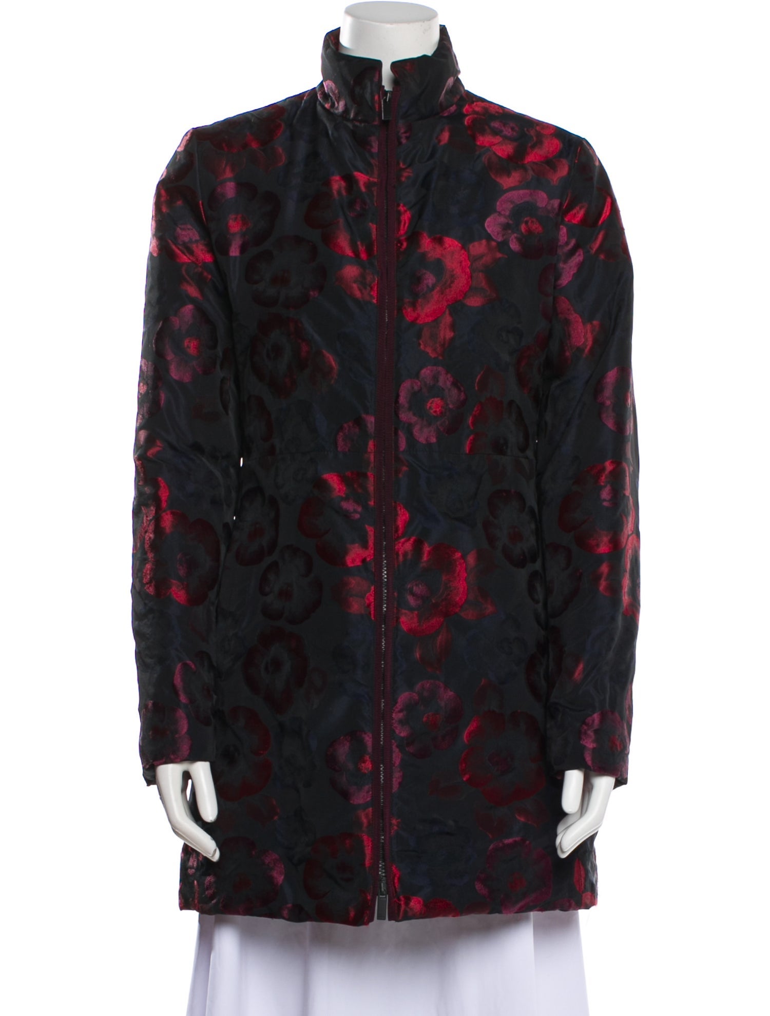 Etro Floral Puffer Printed Coat