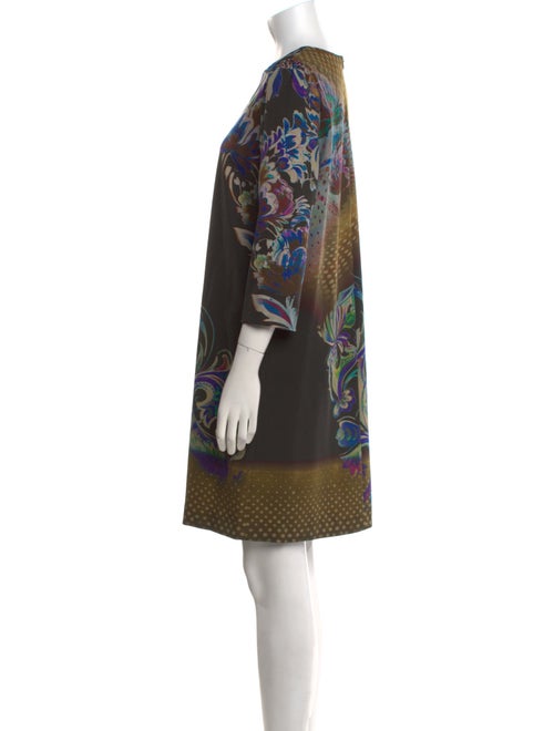 Etro Printed Knee-Length Dress