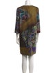 Etro Printed Knee-Length Dress