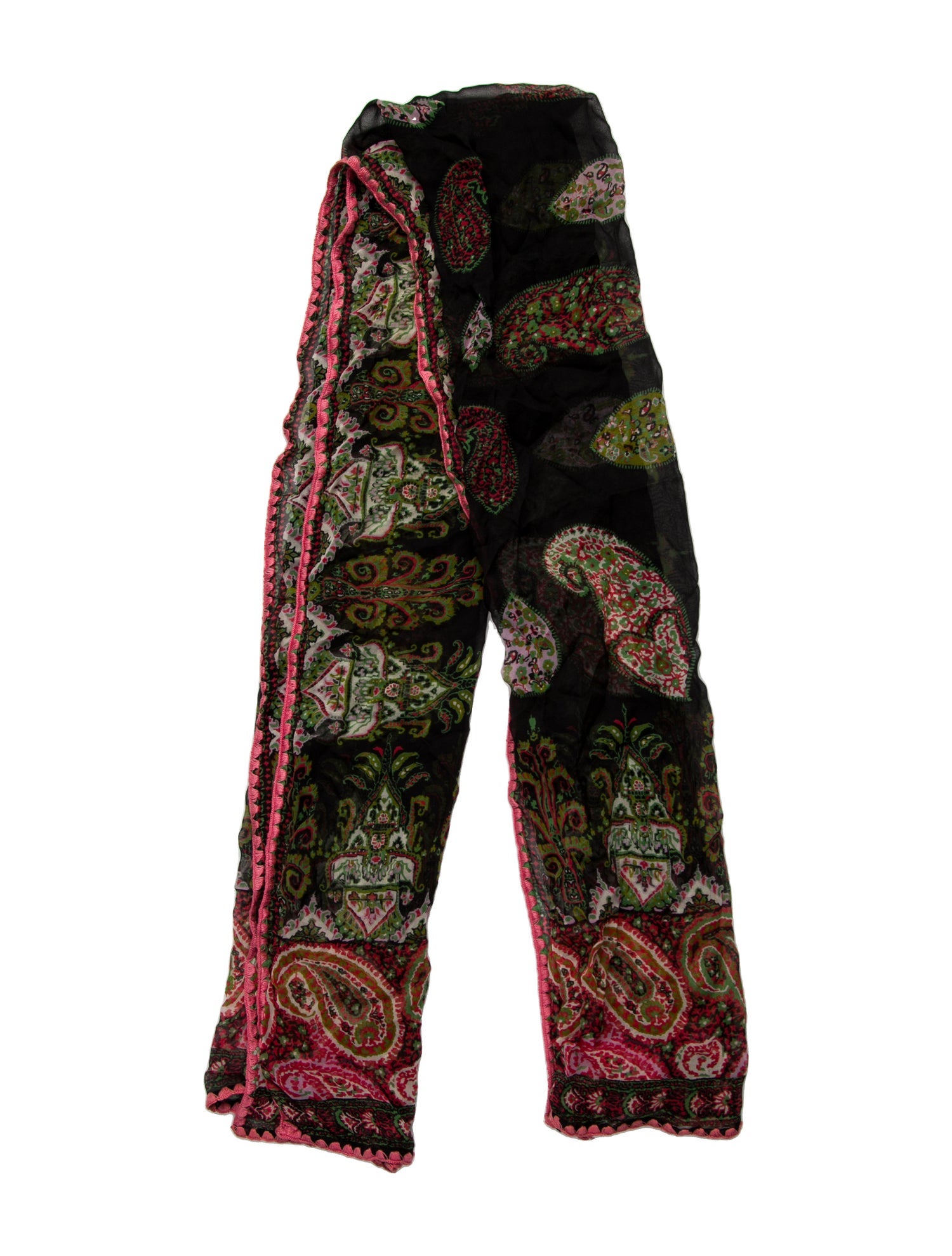 Etro Silk Paisley Print Bandeau