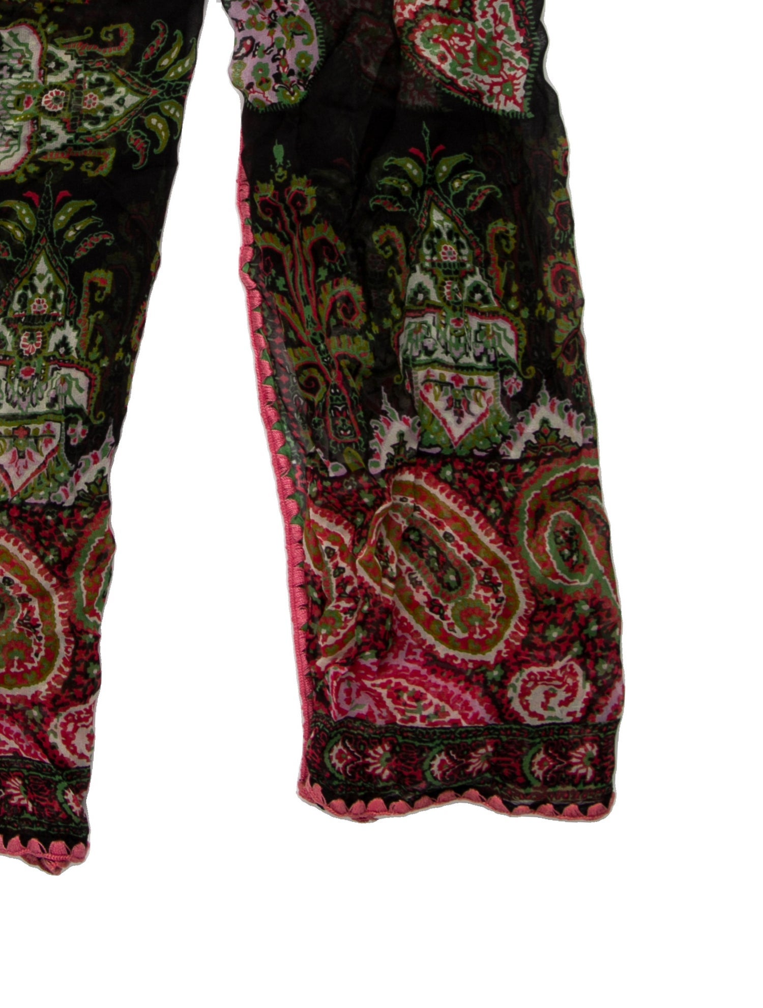 Etro Silk Paisley Print Bandeau