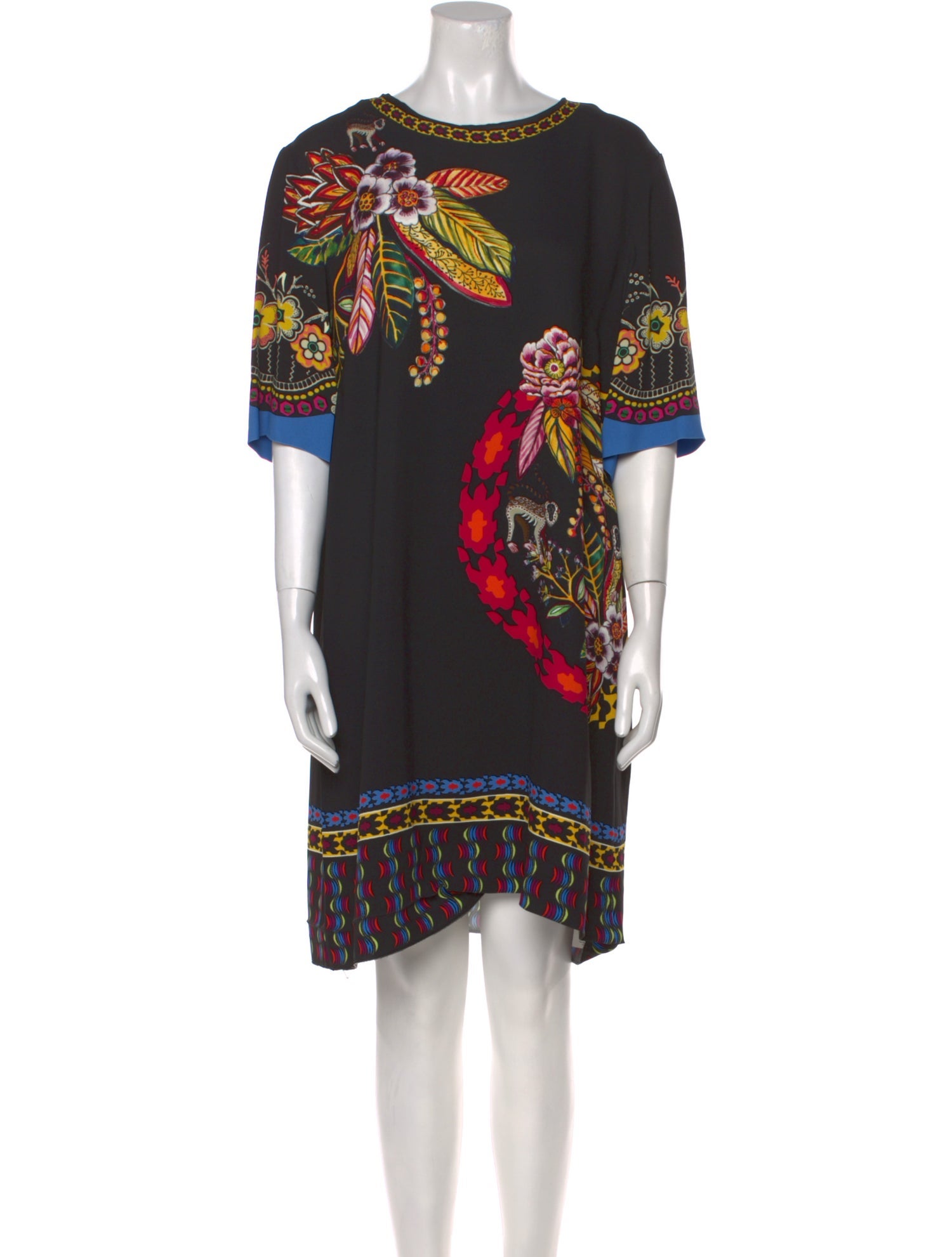 Etro Printed Knee-Length Dress