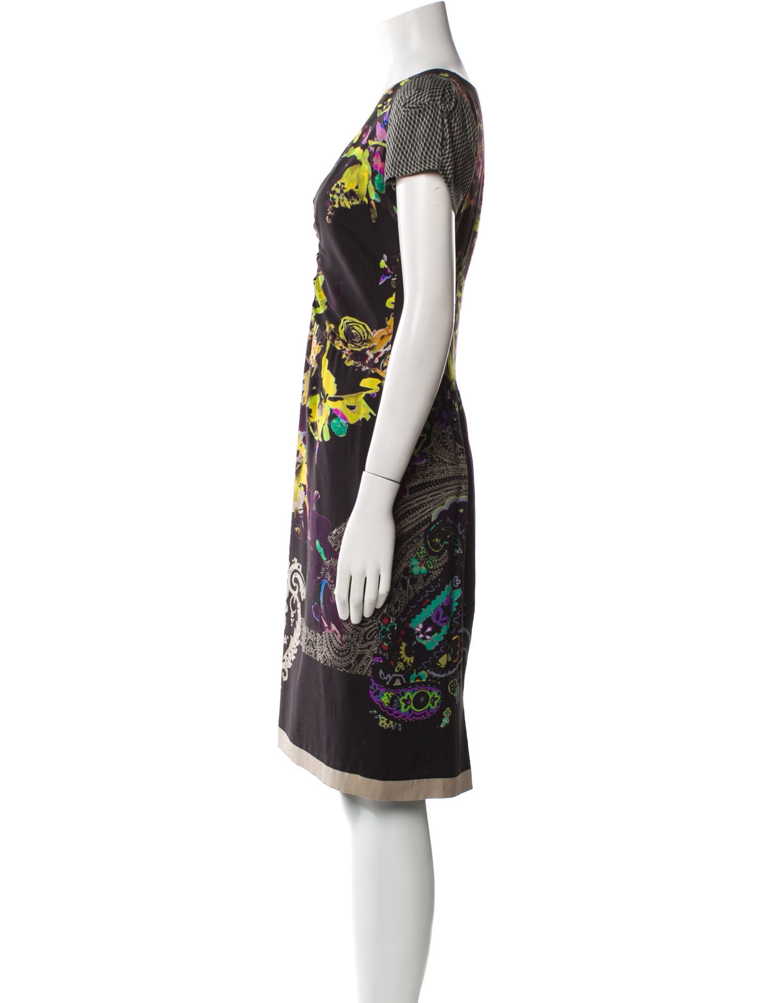 Etro Silk Knee-Length Dress